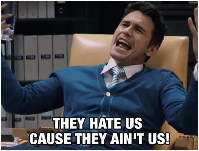 Competitors hate us 